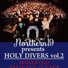 Northern19、超強力なライブバンド迎えて「HOLY DIVERS」開催