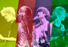 KEYTALK。右端が八木優樹（Dr, Cho）。