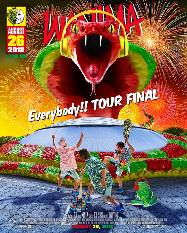 WANIMA「Everybody!! TOUR FINAL」Blu-rayジャケット