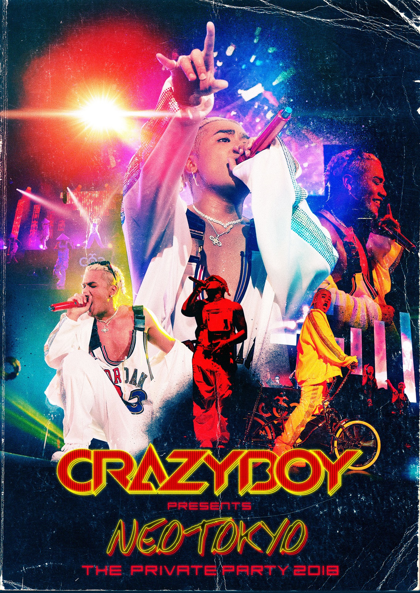 CRAZYBOY「CRAZYBOY presents NEOTOKYO ～THE PRIVATE PARTY 2018～」ジャケット