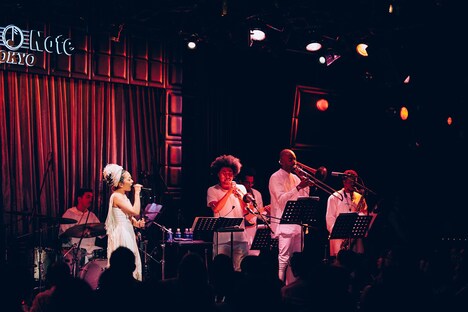 MISIAのブルーノート公演の様子。