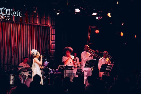 MISIAのブルーノート公演の様子。