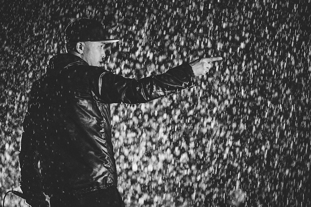 「2017年、THA BLUE HERBの日比谷野外大音楽堂ライブで台風直撃。この撮影でまた1つ強くなれた」(画像提供:cherry chill will.)