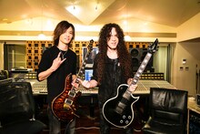 森丘直樹とマーティ・フリードマン。