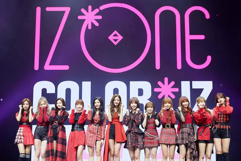 宮脇咲良、矢吹奈子、本田仁美在籍の日韓合同アイドルIZ*ONEが韓国