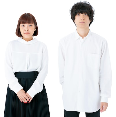 左から千早茜、尾崎世界観（クリープハイプ）。(c)新潮社