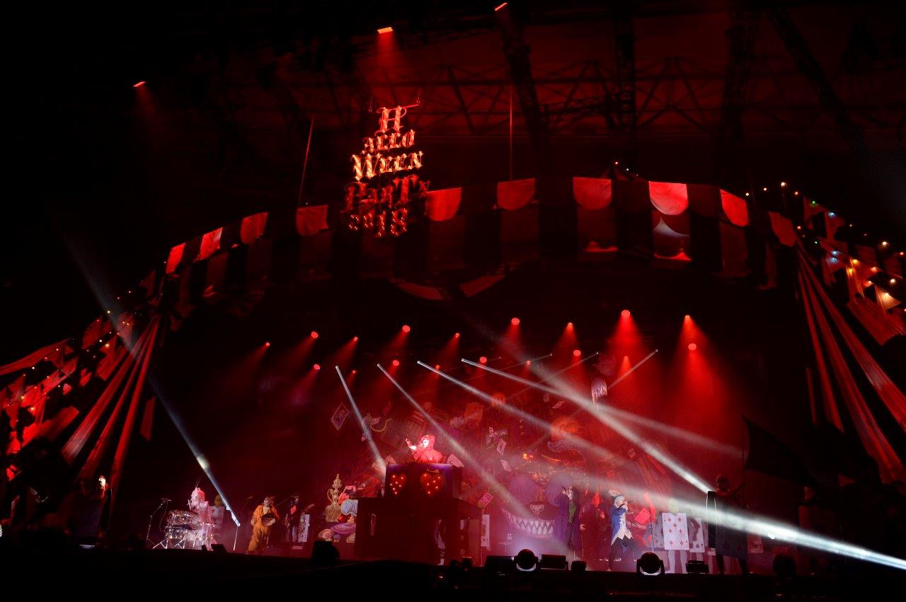 「HALLOWEEN PARTY 2018 supported by XFLAG」の様子。