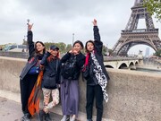 ヨーロッパツアー中のLAZYgunsBRISKY。