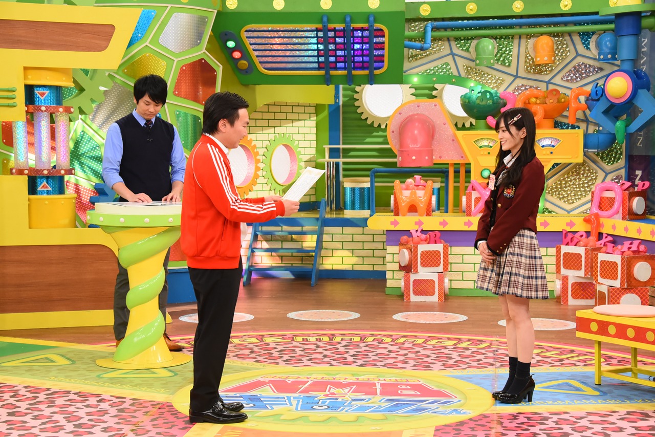 「NMBとまなぶくん」収録中の様子。(c)関西テレビ
