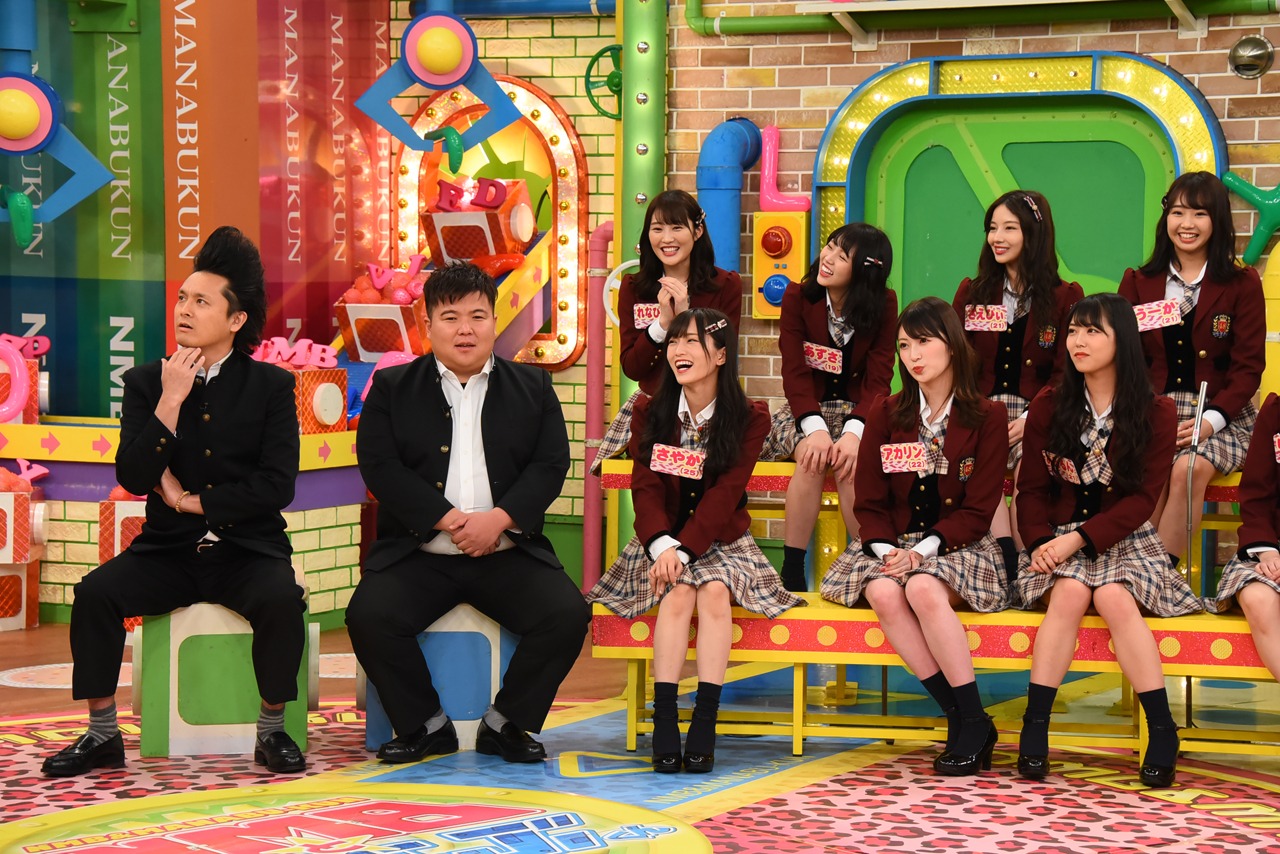 「NMBとまなぶくん」収録中の様子。(c)関西テレビ