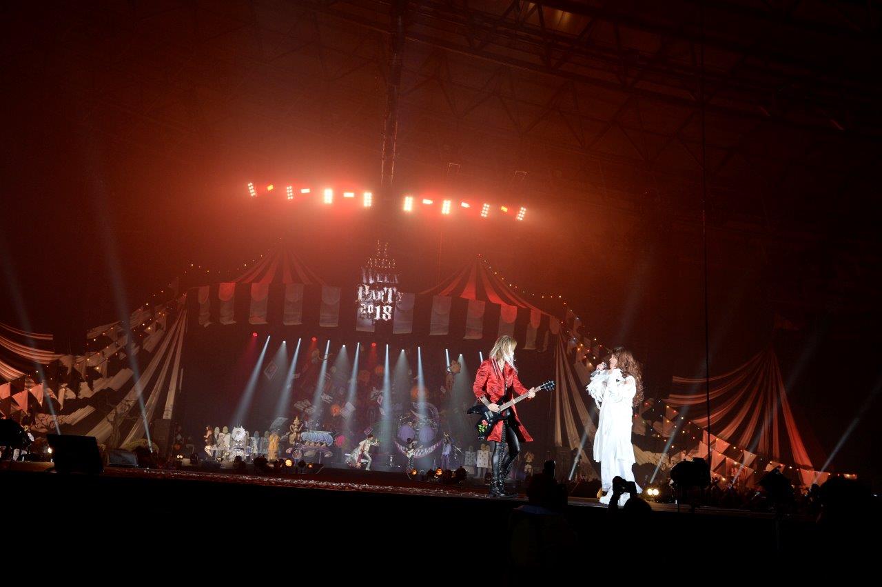 「HALLOWEEN PARTY 2018 supported by XFLAG」の様子。