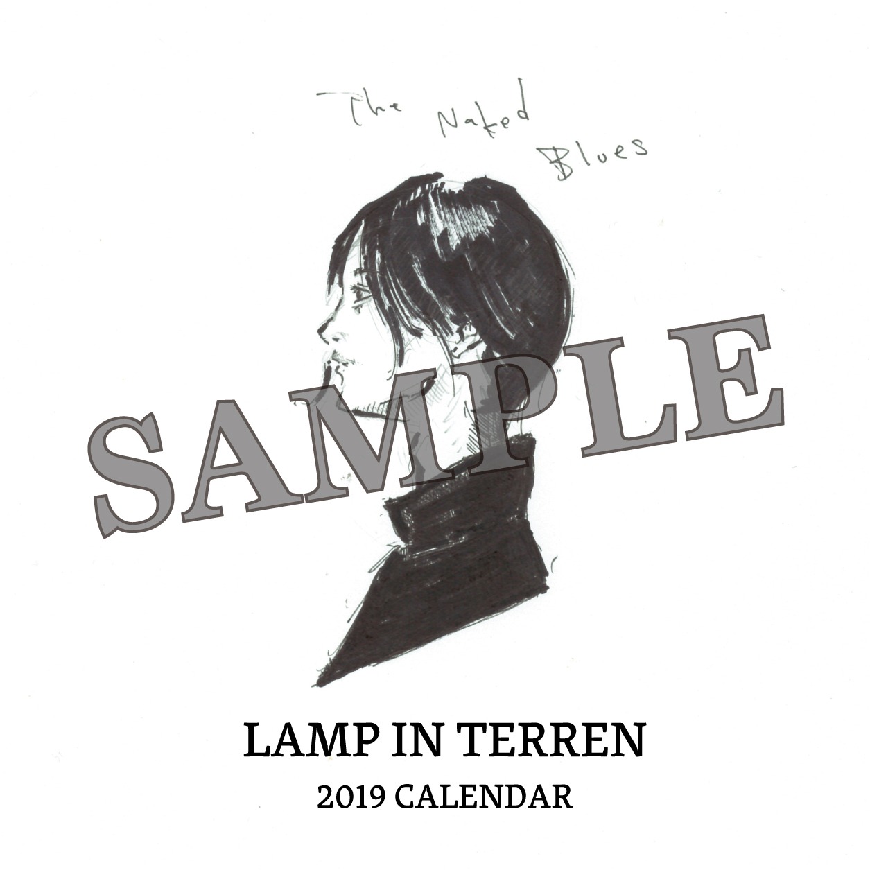 タワーレコード予約特典「LAMP IN TERREN 2019年卓上カレンダー」サンプル画像
