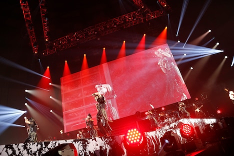 「BABYMETAL WORLD TOUR 2018 in JAPAN」兵庫・ワールド記念ホール公演の様子。（Photo by Tsukasa Miyoshi ［Showcase］）