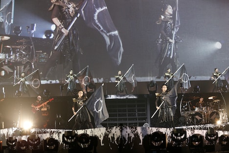 「BABYMETAL WORLD TOUR 2018 in JAPAN」兵庫・ワールド記念ホール公演の様子。（Photo by Tsukasa Miyoshi ［Showcase］）