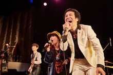 フィロソフィーのダンスとSCOOBIE DOによるコラボレーションの様子。