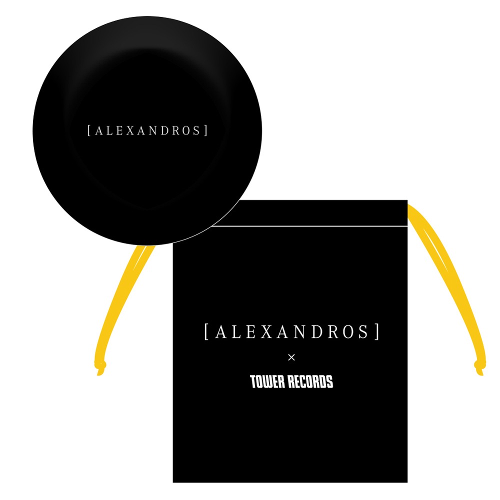 [ALEXANDROS] × TOWER RECORDS 缶ミラー巾着付き