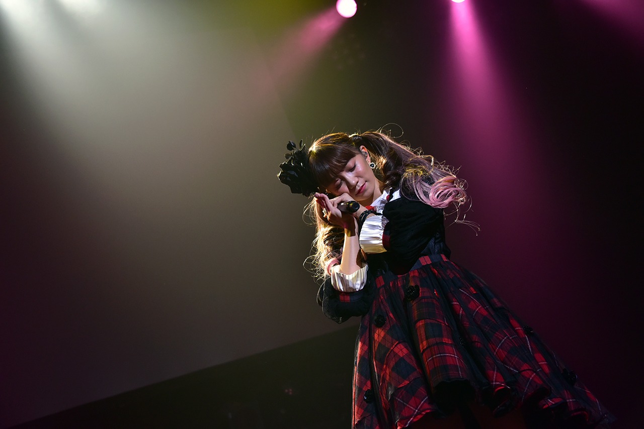 星名美怜の生誕ソロライブ「PINK DOLL HOUSE」の様子。