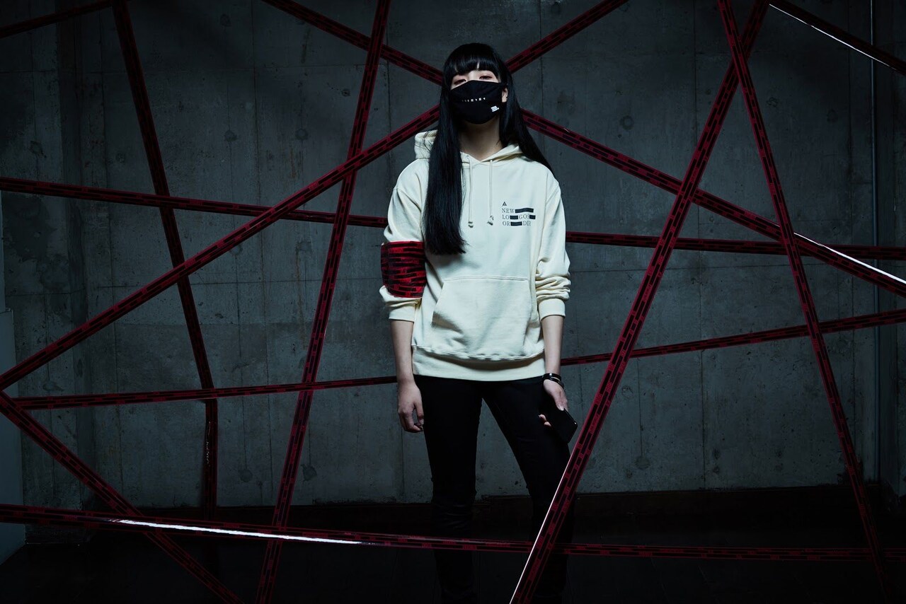 VR × AMAZARASHI × DENEI LAB. HOODIE XL VR × AMAZARASHI × DENEI LAB