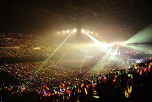 浦島坂田船「Happy Halloweeeen 浦島坂田幽霊船～吸魂（求婚）パーティ!?ちょっと魔って▽もしかして僕にヨーカイ？～」の様子。（撮影：小松陽祐［ODD JOB］、黒瀬友理）