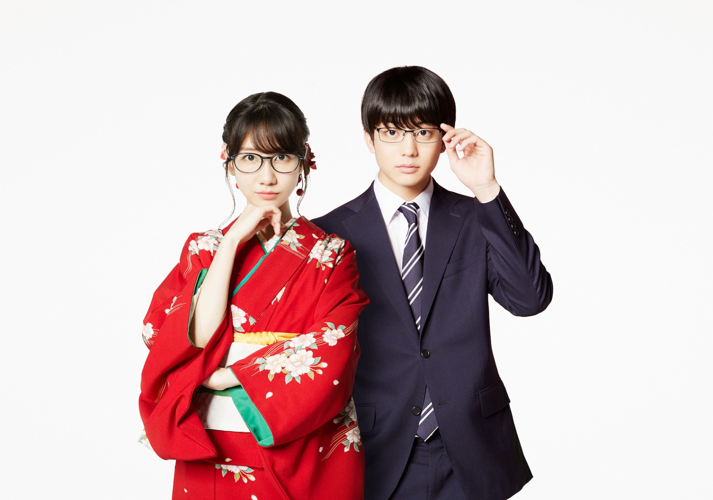 ドラマ「この恋はツミなのか!?」で主演を務める柏木由紀（左）、伊藤健太郎（右）。(c)「この恋はツミなのか!?」製作委員会・MBS