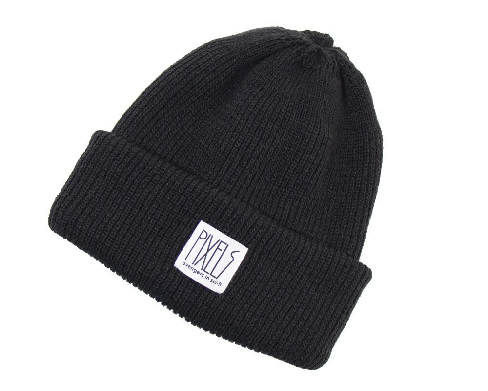 avengers in sci-fiとCA4LAのコラボニットキャップ。