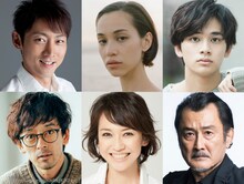 左上から時計回りに小泉孝太郎、水原希子、北村匠海、吉田鋼太郎、賀来千賀子、滝藤賢一。(c)TBS