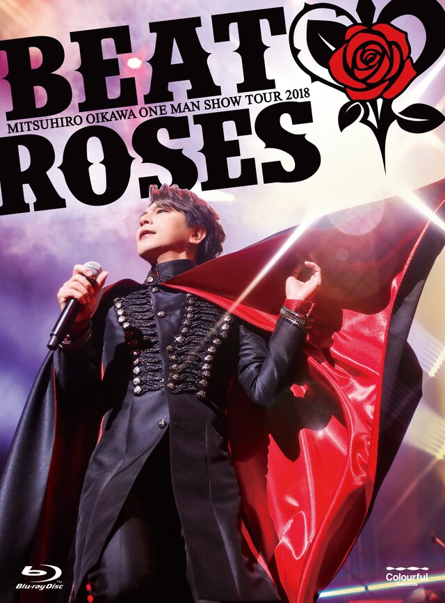 及川光博「及川光博ワンマンショーツアー2018『BEAT & ROSES』」Blu-ray盤ジャケット