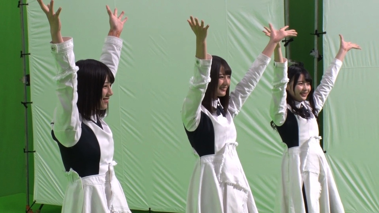 「ここいち de HAPPY!キャンペーン」CMの撮影の様子。