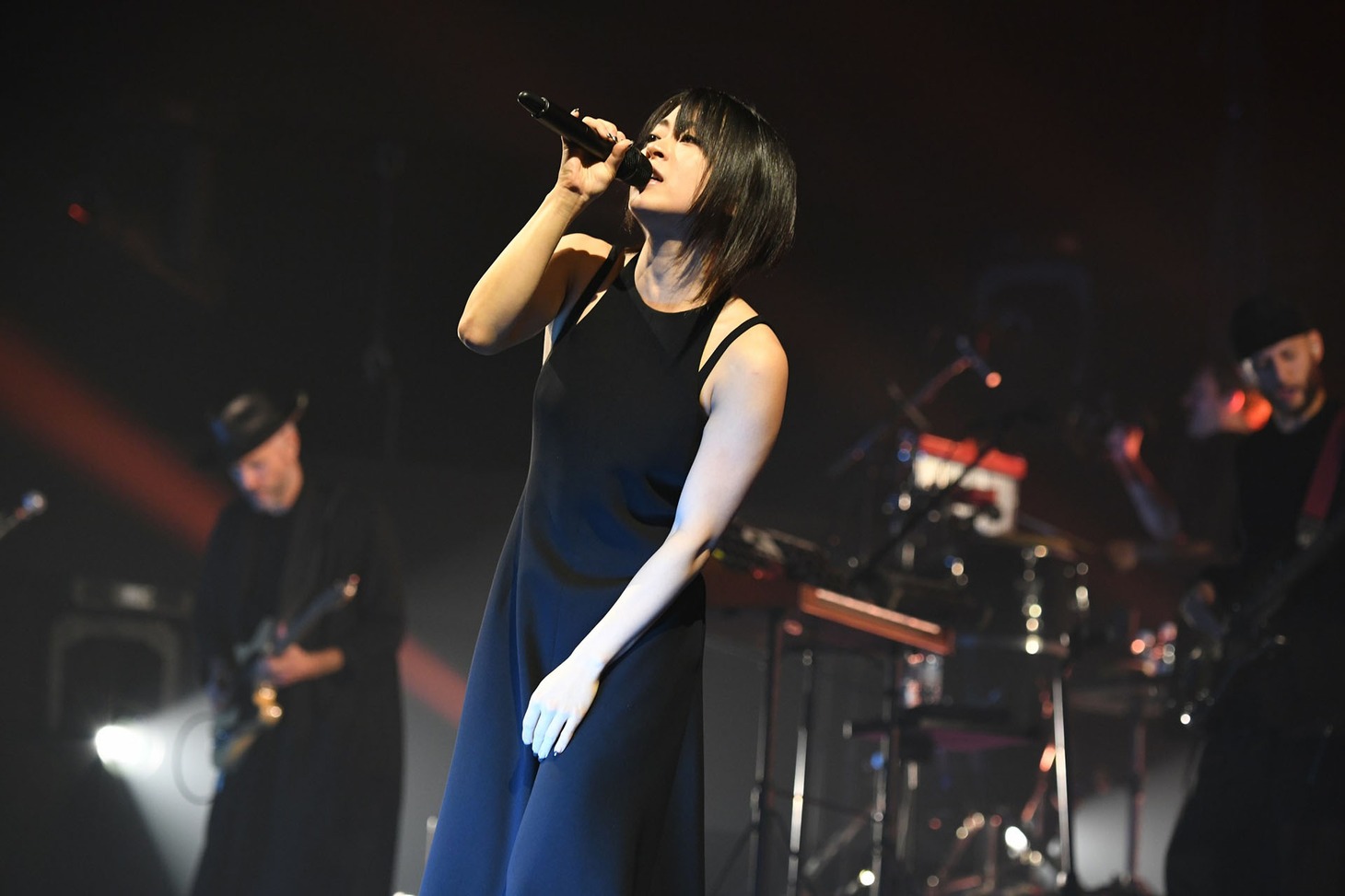 「Hikaru Utada Laughter in the Dark Tour 2018」初日公演の様子。（撮影：岸田哲平）