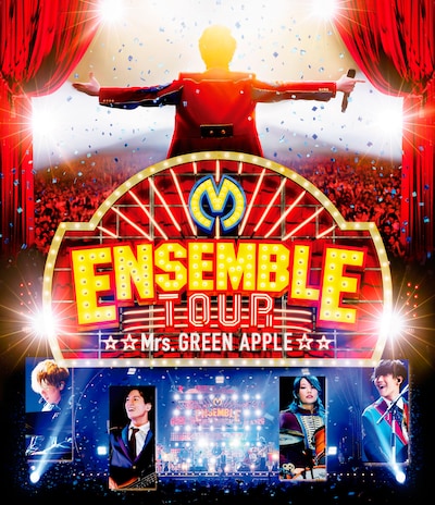 Mrs. GREEN APPLE「ENSEMBLE TOUR ～ソワレ・ドゥ・ラ・ブリュ～」Blu-rayジャケット