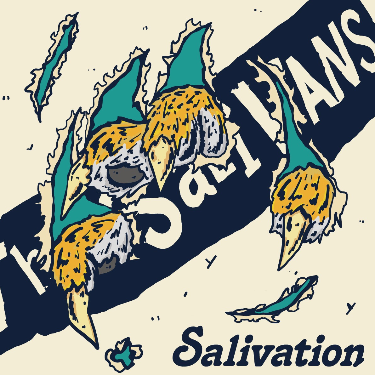 THE SALIVANS「Salivation」ジャケット