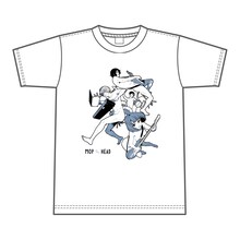 「師走の翁 × MOP of HEADコラボイラストTシャツ」デザイン