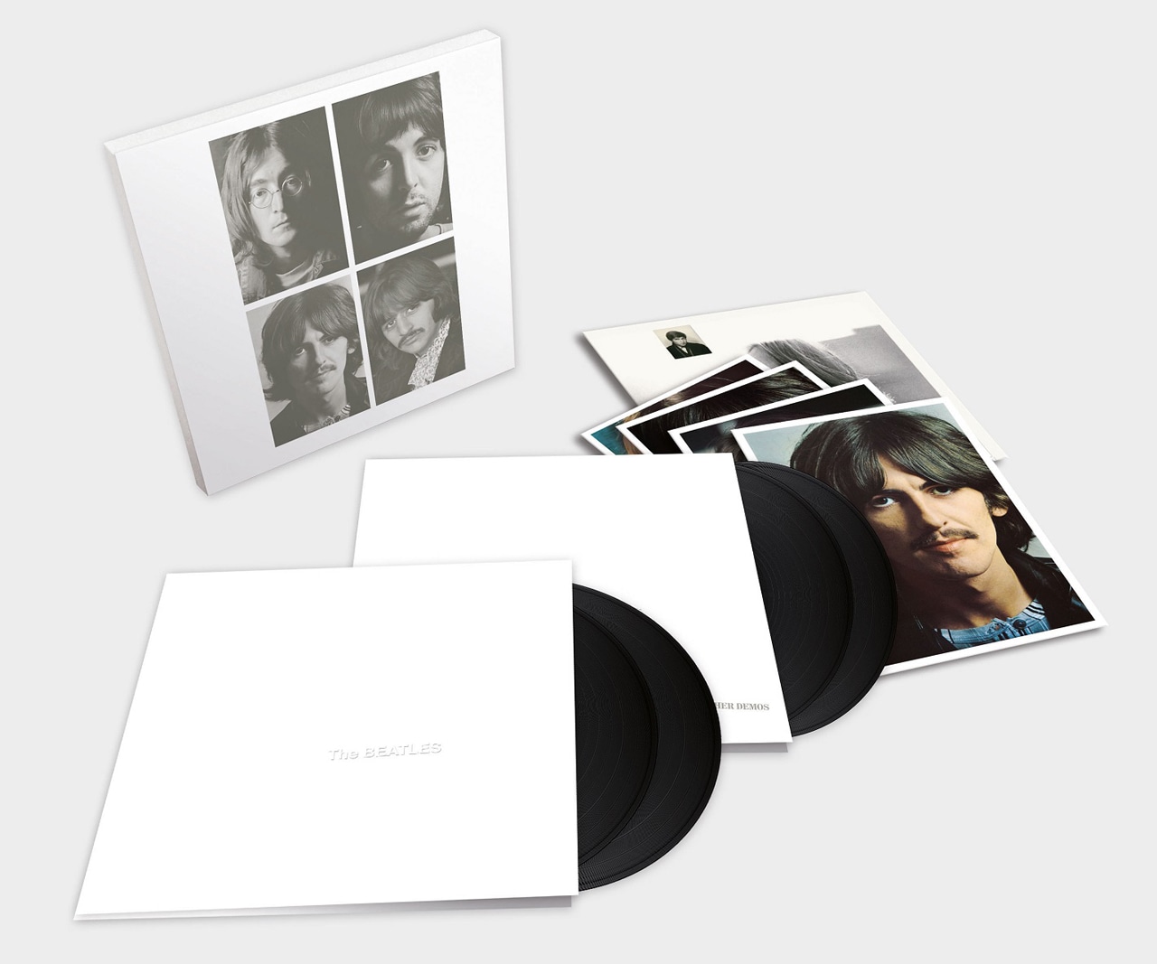 The Beatles「The Beatles」4LPデラックス・エディション 展開図（Photo by Ryota Mori）