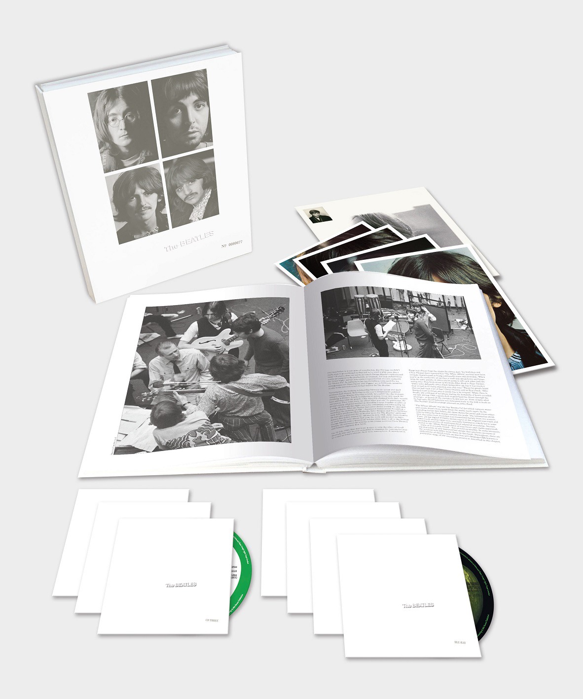 The Beatles「The Beatles」スーパー・デラックス・エディション 展開図（Photo by Ryota Mori）