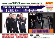 「Zher the ZOO presents THE PROFESSIONALS vs ギターウルフ」フライヤー