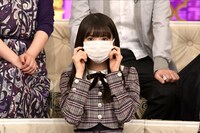 マスクを付けた齋藤飛鳥（乃木坂46）。(c)TBS