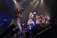 Chu-Z「Chu-Z My Live 2018～マイナビBLITZ赤坂に停車Chu▽～」の様子。