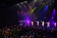 Chu-Z「Chu-Z My Live 2018～マイナビBLITZ赤坂に停車Chu▽～」の様子。