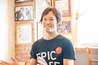 オーナーの白市竜太郎さん。