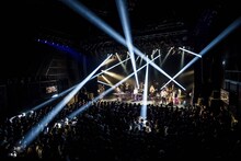 LUCKY TAPES「"dressing" release tour 2018」東京・マイナビBLITZ赤坂公演の様子。（Photo by Kousuke Ito）