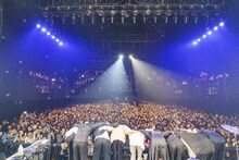 LUCKY TAPES「"dressing" release tour 2018」東京・マイナビBLITZ赤坂公演の様子。（Photo by Kousuke Ito）