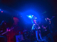 BAND-MAIDのアメリカ・ロサンゼルス公演の様子。（写真提供：日本クラウン）