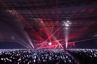 まふまふのライブの様子。