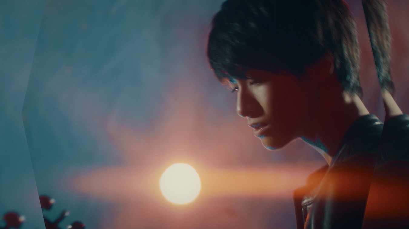 さくらしめじ「My Sunshine」MVのワンシーン。