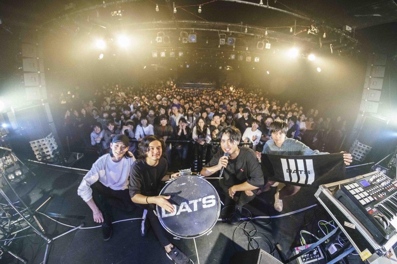 DATS、新体制で臨んだ東名阪ツアー完走「この4人で必ず武道館へ」