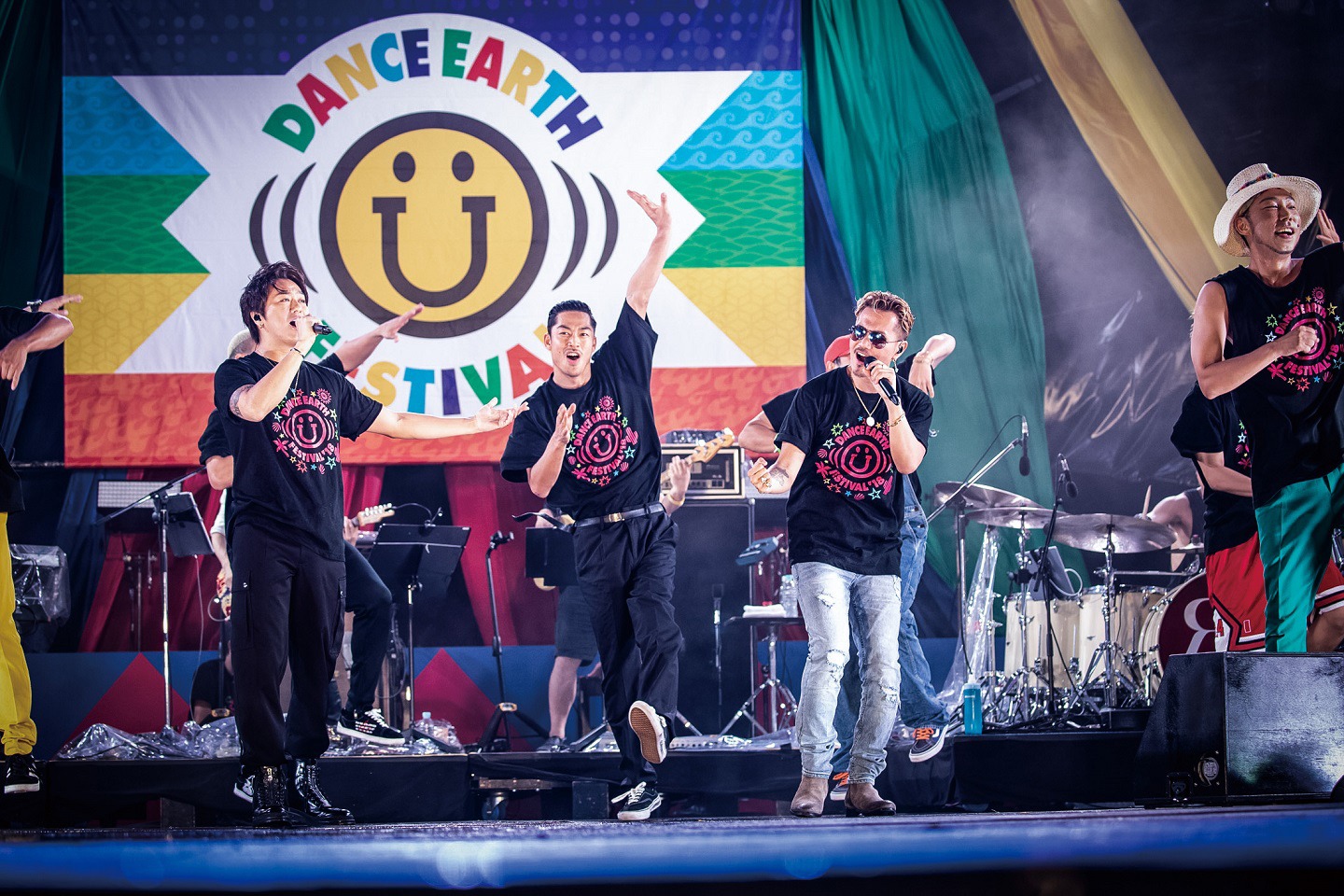 「DANCE EARTH FESTIVAL 2018」千葉・幕張海浜公園 Gブロック 芝生広場公演の様子。