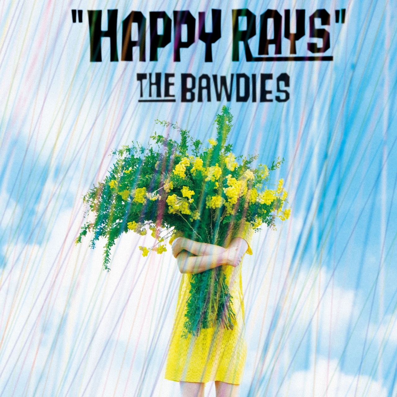 THE BAWDIES「HAPPY RAYS」アナログ盤ジャケット