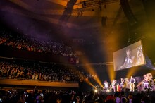 「DOBERMAN INFINITY 2018 DOGG YEAR ～FULL THROTTLE～ in 日本武道館」の様子。