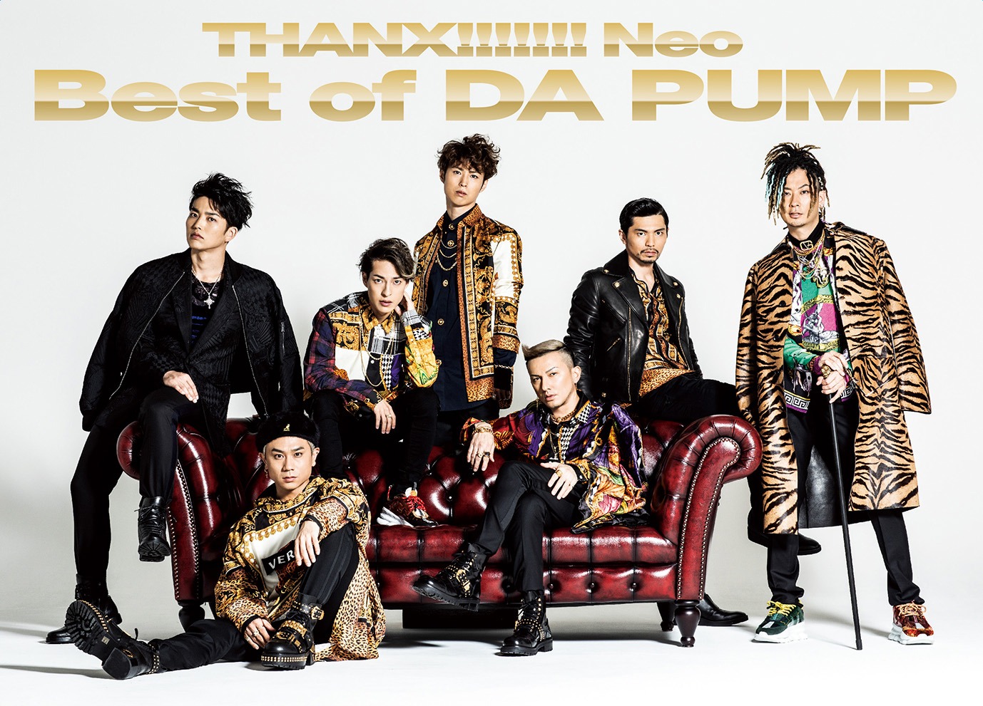 DA PUMP「THANX!!!!!!! Neo Best of DA PUMP」初回生産限定豪華盤ジャケット