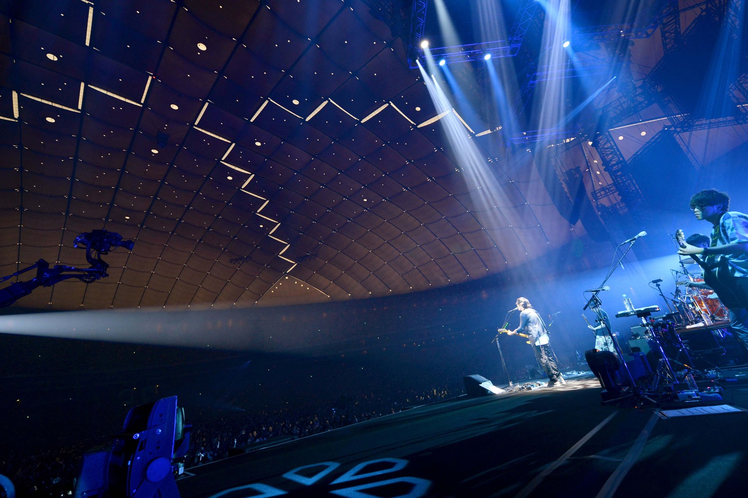 「back number dome tour 2018 “stay with you”」東京・東京ドーム公演の様子。（撮影：半田安政［Showcase］）